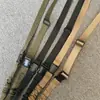 Correa táctica de nailon para colgar cruzada para exteriores, cuerda de punto único americano para pistola táctica, cuerda táctica para misión con pistola de balines de agua, en stock