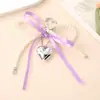 Nuevo Colgante Creativo de Cadena Colgante con Lazo de Perlas para Bolso, Funda de Teléfono, Llavero, Adorno, Exquisito Accesorio de Regalo Pequeño