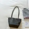 Bolsa cesta de tecido de nylon 2026 novo modelo de verão bolsa de mão simples e leve grande capacidade bolsa de ombro tote para o dia a dia