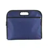 Seleção rigorosa de bolsa de arquivo dupla camada B4 bolsa multi-funcional para armazenamento de dados bolsa de arquivo portátil em tecido Oxford pasta