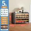 Zapatero para uso doméstico, armario de almacenamiento a prueba de polvo, armario de almacenamiento para entrada, dormitorio, balcón, pasillo, zapatero, gran capacidad, estante multicapa