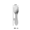Cuchara para helado transfronteriza cuchillo para mantequilla de acero inoxidable 304 cuchara para condimentos cuchara para café cuchara para helado cuchara para postre tenedor para niños