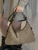 Bolsa Tote de Color Sólido Shuai Mijia para Mujer 2026 Otoño Nuevo Retro Moda Diaria Gran Capacidad Hombro Único Bolsa para Viajar