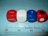 Fornecer dados lisos, dados lisos de 20mm, dados lisos de 22mm, dados impressos