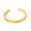 Pulseira de Prata Esterlina S925 Estilo Chinês Retro Design Vazado Pulseira Feminina Nicho High-end Estilo Antigo Pulseira Aberta