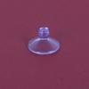 Fábrica Fornecimento direto cogumelo cabeça sugador pvc vidro transparente pequeno sugador 18mm sucker brinquedo necessidades diárias acessórios
