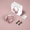Auriculares Bluetooth de música de gama alta montados en la cabeza no filtran el sonido y de larga duración, auriculares inalámbricos de fábrica de comercio exterior, venta al por mayor transfronteriza