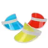 Venta Directa de Fábrica Sombrero de Cuero para Niños Sombrero de Sol para Adultos Copa Vacía Sombrero de Sol Logotipo Imprimible Regalo Creativo