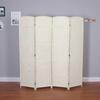 Mampara de Baño, Muebles de Sala de Estar, Biombo de Ratán, Decoración de Oficina, Estilo Plegable Simple, Divisor Plegable para Entrada