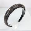 Nova Coreia do Sul Full-diamond High-grade Hair Band Moda Saindo All-match High Cranial Top High-grade Sense Diamond Retro Hair Tie Acessórios para cabelo