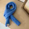 Bufanda Infantil 2026 Nueva Moda Otoño e Invierno Tejida Calentador de Cuello para Bebé Niño Color Sólido Versátil Bufanda de Lana para Niña