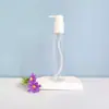 Em estoque Bomba de Loção com Interruptor Esquerdo e Direito Frasco de Plástico Branco Frasco Transparente com Bomba para Cosméticos Frasco Portátil Recarregável