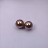 Fornecedor Fabrica Pérolas Swarovski de 3-16mm, Pérolas de Imitação de Concha, Contas de Vidro Imitando Concha Meio Furadas para Acessórios de Cabelo e Brincos, Moderno e Fashion
