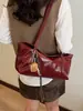 Bolso de Axila de Gran Capacidad para Mujer 2026 Nuevo Retro Versátil Bolso de Hombro Único Textura Otoño Invierno Bolso Tote para el Trabajo