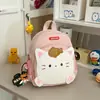 Nueva Mochila Escolar Doble Hombro para Jardín de Infancia Nylon Diseño Lindo de Nicho Infantil Niños Niñas Mochila Casual Ligera