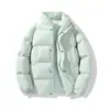 Abrigo de Invierno 2001 Nuevo para Hombre y Mujer Cálido Moderno Chaqueta Pareja Gruesa Holgada Cuello Alto