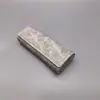 Estojo para Óculos de Lente Metálico de Alta Qualidade, Estilo Novo, Artesanal, Portátil, Resistente à Pressão, Caixa de Armazenamento para Armações Grandes com Senso de Qualidade