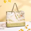 Bolsa de presente para o Festival do Meio Outono, caixa de embalagem para bolo da lua, bolsa de presente, bolsa de embalagem para pastelaria de gema de ovo, bolsa de embalagem para presente de empresa