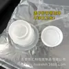 Bolsa para jugo con pico de fábrica, bolsa para caja de vino tinto de papel de aluminio plateado, válvula transparente, bolsa de embalaje para agua pura