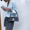 Bolso de Mujer 2025 Otoño Moda Celebridad de Internet Nuevo Trendy Estilo Coreano Moda Patrón Piedra Portátil Bolso de Hombro Bolso Sobaco