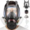 Envío Directo Transfronterizo Pintura en Aerosol Pulido Químico Gas Venenoso Amplio Campo de Visión Especial Antivaho y Antipolvo Máscara de Gas Protectora Máscara Facial Completa