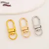 Herrajes de Aleación Metálica Llavero con Mosquetón Conector Giratorio Hebilla de Puerta Colgante Llavero Accesorios para Joyería DIY