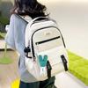 Mochila de estudante na moda transfronteiriça casual redução de carga bolsa de computador mochila de moda versátil de grande capacidade ao ar livre