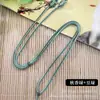 Cordão Ajustável para Colar Pingente de Jade Feito à Mão, Estilo Étnico Nó de Cauda de Fênix Bicolor Corda de Colar, Unissex, Direto do Fabricante