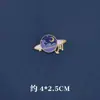 Broche de Dibujos Animados Zorro Pequeño, Príncipe del Planeta, Decoración para Bolso, Insignia de Alta Calidad, Pin Metálico Esmaltado para Mujer, Medalla