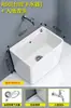 Pia de Mop para Varanda Doméstica Bacia de Mop Cerâmica Pia de Mop para Chão Banheiro Pia de Mop Doméstica de Chão