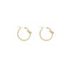 TikTok con Aretes de Nudo Simple Hebilla de Oreja Distintiva para Mujer Pendientes de Aro Pequeños Elegantes Pendientes Versátiles Coreanos Pendientes Pendientes