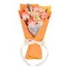 Presente de Aniversário Dia dos Namorados mini 7 Rosas Tamanho Polegar Sabonete Flores Preservadas Gipsofila Flores Secas Atacado Transfronteiriço