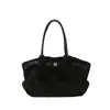 Bolso de Felpa Texturizada para el Hombro Estilo Nuevo de Otoño para Mujer Bolso de Hombro Único para el Viaje Diario Bolso Tote de Piel Sintética Lindo y Fresco