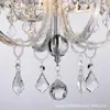 Lámpara de Cristal Personalizada Amazon Ebay Luz Moderna de Lujo Sala de Estar Luz Principal Simple Transfronteriza Balcón Comedor Dormitorio Candelabro