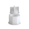 Caja de Almacenamiento de Iglesia Griega Santorini Taza para Velas Molde de Silicona Pegamento DIY Iglesia Yeso Resina Herramienta Abrasiva
