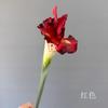 Luxo Leve Flor de Íris Casamento Flor de Simulação 2 Cabeças Grandes Alice Flor Falsa Arranjo de Flores de Casamento Flor Guia de Estrada Arte Flor de Comércio Exterior Transfronteiriço