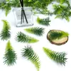 10cm Galhos Artificiais de Plástico com Agulhas de Pinheiro Verdes Decoração de Casamento Festa em Casa Árvore de Natal DIY Acessórios de Artesanato