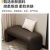 Banqueta para Cambiar Zapatos con un Toque de Lujo Ligero y de Gama Alta, Adecuada para el Pie de la Cama, la Entrada, el Vestidor o como Mesa de Centro Creativa