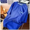 Camiseta de Manga Corta para Hombre Verano Nueva Delgada Ins Tendencia Marca Trendy Suelta Waffle Grueso Pareja Media Manga