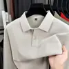 Camisa polo de algodão piquet com trama aberta, produto principal, 10A, punhos canelados, fenda na barra, confortável e respirável