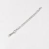 Cadena extendida de acero inoxidable de 6,5 cm para comercio exterior, accesorios de joyería para bricolaje, collar, pulsera, cadena de cola con accesorios de etiqueta