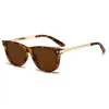 Nuevas Gafas de Sol de Moda Estilo Coreano Espejo Plano Patas Metálicas Tendencia Europea y Americana Versátiles de Gama Alta para Hombres y Mujeres Gafas de Sol de Comercio Exterior