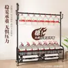 Cabide portátil e multifuncional para uso doméstico, varal simples para secar roupas em ambientes internos, cabide de chão para roupas e chapéus para quarto