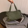 Bolso Tote de Gran Capacidad Transfronterizo 2024 Nuevo Bolso de Mujer Combinable Bolso Bandolera Color Sólido Esmerilado Hombro Axila