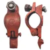 Conector de tubo de acero andamio hebilla móvil sujetador perchero de exhibición de ropa hebilla de tubo galvanizado hebilla de bloqueo de tubo redondo