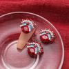Joyería de uñas estilo chino al por mayor creativa DIY versátil de alto sentido cara de Ópera de Pekín decoración de uñas accesorios de diamantes hechos a mano