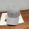 Boné de Baseball Moda Estilo Coreano Simples Versátil Bordado com Letras Primavera e Verão Estilo Fino Emagrecimento Facial Boné Lavado Bico de Pato Tendência