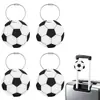 Nova Etiqueta de Mochila de Viagem Acrílica de Futebol Mais Vendida com Argola de Metal para Mala Chave de Mochila