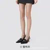 Calcetines de Seda Verdes Mambo Menta para Mujer Verano Delgados Protección Solar Polvo Rubor Aclarador Moldeador Natural Calcetines para Piernas Brillantes Venta al por Mayor