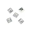 Rinestones Acrílicos Transparentes de Punta Cuadrada y Base Redonda al por Mayor desde el Fabricante Decoración para Uñas DIY Carcasa de Teléfono Accesorios de Rhinestone